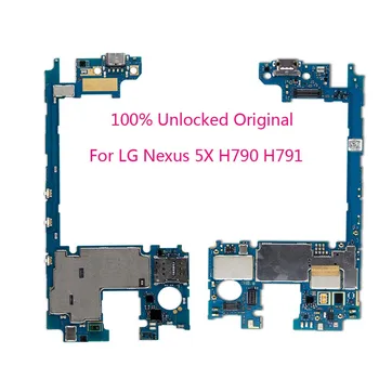 Pilna Darbo Atrakinta Originalus Plokštę Už LG Nexus 5X H790 h791 4G Mainboard su 