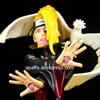 24cm Naruto Anime Pav Naruto Akatsuki Deidara PVC Veiksmų Skaičius, Gk Statula Akatsuki Deidara Statulėlės, Kolekcines, Modelį, Žaislai
