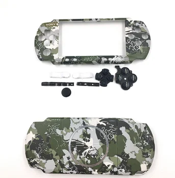 Tik Pilnas Korpusas su Lukštais Atveju pakaitalas Sony PSP 3000 PSP3000 Žaidimų Konsolės Korpuso su Mygtukais