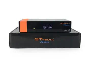 5vnt Gtmedia V8 NOVA DVB-S2 H. 265 Palydovinis imtuvas paramos cam newcad galia vu biss Set Top box, Built-in WIFI