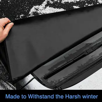 Automobilio Priekinis Stiklas Snow Shield Vandeniui Sutirštės Padengti Magnetinis, Universalus Automobilių Skėtį Nuo Saulės, Priekinio Stiklo Raštas Auto Naujas