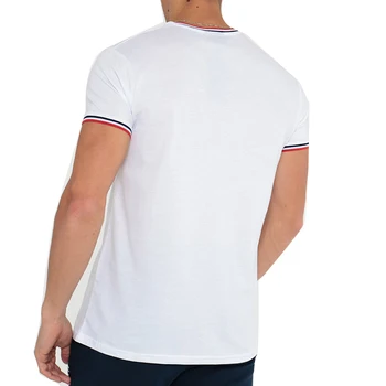 Naujų Drabužių daugiau spalvų, O kaklo trumpomis rankovėmis vyriški Marškinėliai Vyrams Mados Europos dydį Tshirts Atsitiktinis Vyrų T-shirt viršūnės