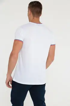 Naujų Drabužių daugiau spalvų, O kaklo trumpomis rankovėmis vyriški Marškinėliai Vyrams Mados Europos dydį Tshirts Atsitiktinis Vyrų T-shirt viršūnės