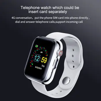 VITOG Daugiafunkcį Smart Watch Paramos SIM TF Kortelę Muzikos grotuvas Smartwatch Miego Stebėti Skambučių Priminimas Žiūrėti 