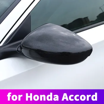 Automobilio galinio vaizdo Veidrodėlio Dangtelį Atbulinės eigos Veidrodžio Dangtelis Veidrodžio Dekoratyvinis Dangtelis Apdailos Reikmenys Honda Accord 10 2018 2019
