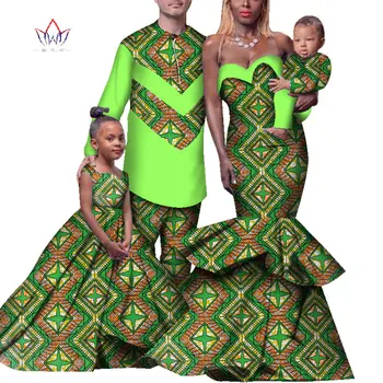 4pcs Nustatyti Afrikos Suknelės Moterims heidi bazin Riche Afrikos Drabužiai Vyrams Viršaus ir Kelnės Afrikos Porą Drabužių Childer Drabužius WYQ265