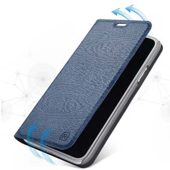 Prabanga Flip Case for iphone 6 6s 7 8 Plus X XS Max Odos PC case for iphone 5 5s SE XR Magnetinių Kortelių Laikiklis Piniginės Stovo Dangtelis