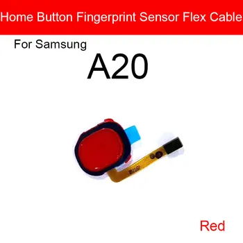 Namų pirštų Atspaudų Mygtuką Flex Kabelis Samsung Galaxy A20 A20E A30 A40 A60 Return Mygtukas Pripažinimo Jutiklis Flex Juostelės Remontas