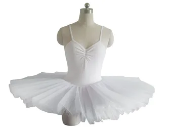 5 Sluoksnių Profesinio Suaugusiųjų Baleto Kostiumas Juodas/Baltas Ballerina Šokių Suknelė Moterims, Baleto Šokių Drabužių Mergaičių Baleto Šokių Tutu