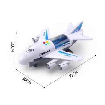 Muzikos Žibintai Modeliavimas Kelio Inercijos Vaikų Žaislas Orlaivio Dydžio Keleivinį Lėktuvą Vaikai Lėktuvo Žaislas Automobilis Dovana Žemėlapyje