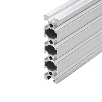 1PC 2080 Aliuminio Profilių Ekstruzijos 100-800mm Ilgis Europos Standartą Anoduoto Linijinis Geležinkelių 