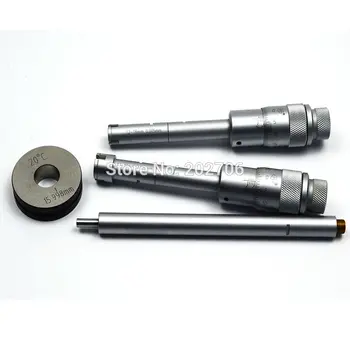Xibei prekės tritaškių vidaus Mikrometrai 12-20mm Tikslumo mažoje 0,004 MM trijų taškų viduje staliuko