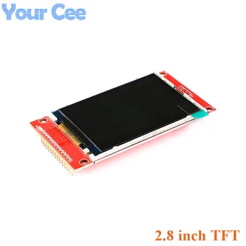 2.2/2.4/2.8 colių Spalvotas TFT LCD Ekranas Modulis 240*320 Sąsaja SPI Ratai ILI9341 2.2