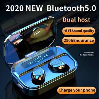 2020 Naujas M7s Belaidės Ausinės Vandeniui HIFI Stereo Mini ausų 5.0 