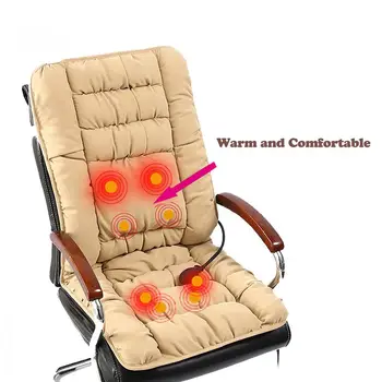 Šildymo Pagalvėlė Su Adapteriai, Šildomos Sėdynės Pagalvėlės Universalus Sėdynės Šildytuvas, Namo, Biuro Kėdė #W0