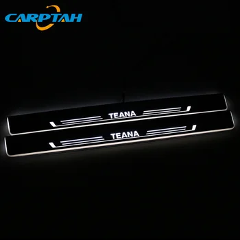 Apdaila Pedalo Automobilių Eksterjero Dalys, LED Durų Slenksčio Nusitrinti Plokštė Kelias Dinaminis Streamer šviesos Nissan Teana J31 J32 2008 m. - 2018 m.
