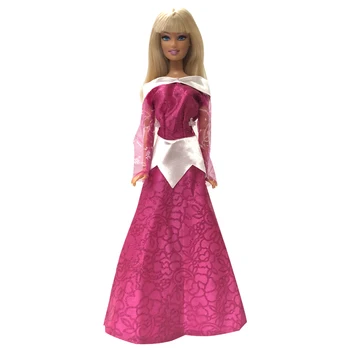 NK 5 Atsitiktinai Princesė Lėlės Dress Pasakos Vestuvių Suknelė Suknelė Šalies Aprangą Barbie Lėlės Geriausias Cosplay Mergaičių Dovana