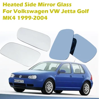 Šildomi Šoniniai galinio vaizdo Veidrodėliai Stiklo Šildytuvas Anti-rūko Atšildymo Durų Veidrodėliai valdomi Išoriniai Veidrodėliai Volkswagen VW Jetta Golf MK4 1999-2004 m.