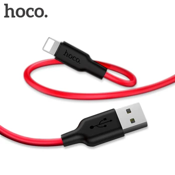 HOCO Mobiliojo Telefono USB Mokestis Duomenų Kabelis USB Žaibo / Micro-USB / C Tipo Eco-friendly Silikoninis 