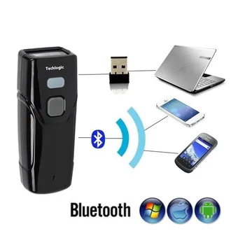 Mini Bluetooth CCD Skaitytuvą Belaidžiu USB Laidinio Bar Kodų Skaitytuvas Nešiojami brūkšninių kodų Skaitytuvas Kišenėje Baras Ginklą, skirtą 