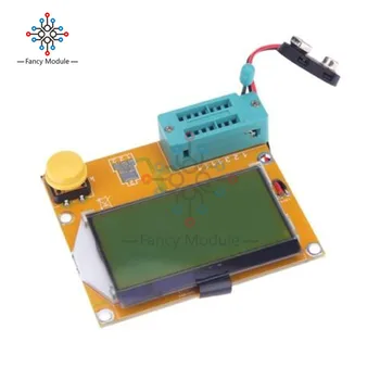 Mega328 Skaitmeninis Tranzistorius Testeris Diodų Triode Talpa Matuoklis ESR/MOS/PNP/NPN LCR 128*64 LCD Ekranas V2.68