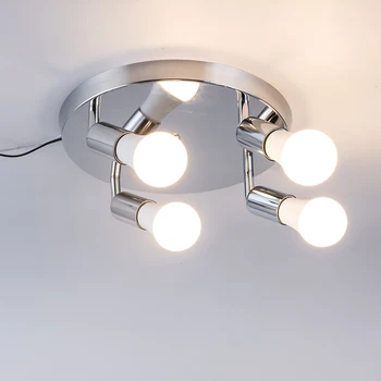 4x12W reguliuojamas Lemputė Led pakabukas šviesos miegamasis naujas atvykti E27 lizdas priedai veltiniams, vilna lempa sidabro juoda balta prieinamas