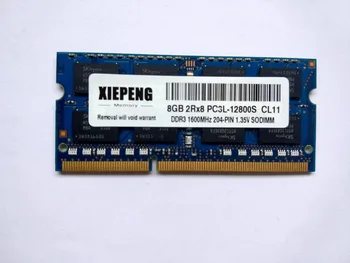 Nešiojamojo kompiuterio RAM, 8 GB 2Rx8 PC3L-12800S Atmintis 4GB DDR3 SODIMM 1 600mhz už DELL Inspiron 15R 5520 5521 5537 5545 7520 5523 5720 Nešiojamas kompiuteris