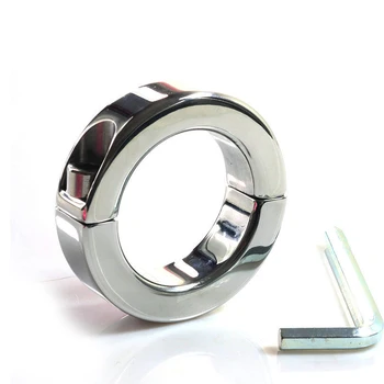 Nerūdijančio plieno Rutuliukas Kapšelį Neštuvų Gaidys Žiedas, skirtas Varpos Žiedai Metalo Erekcijos Žiedas Atidėti ejakuliacija, Sekso žaisliukai Vyrams Suaugusieji