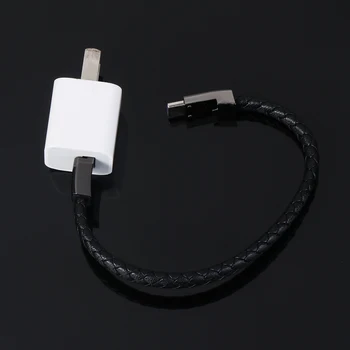 Naujos Apyrankės Micro USB Žaibo C Tipo USB Duomenų Sinchronizavimo Įkraunama Greitai, Įkrovimo Kabelis Duomenų Kabelis Huawei CUBOT Xiaomi 