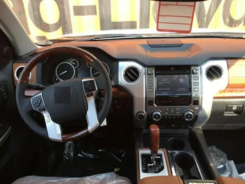Tesla ekranas Android PX6 Toyota Tundra 2007-2013 M. Automobilio multimedia stereo Radijo GPS Navigacijos valdymas balsu Built-in CARPLAY