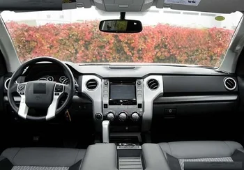 Tesla ekranas Android PX6 Toyota Tundra 2007-2013 M. Automobilio multimedia stereo Radijo GPS Navigacijos valdymas balsu Built-in CARPLAY