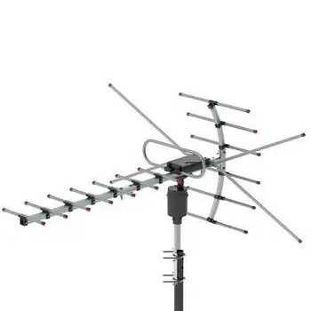 200Miles 1080P Lauko Amplified HDTV, Skaitmeninės TV Antenos Ilgo Nuotolio HD VHF/UHF