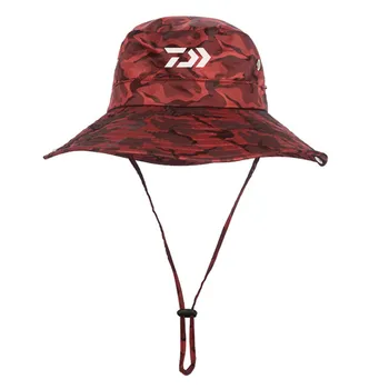 2021 Naujų Rudens Vasaros Daiwa Žvejybos Hat Vyrų Skrybėlę Lauko Laipiojimo Fang Shai Mao Kaubojus Žvejybos Bžūp Kamufliažas Žvejys