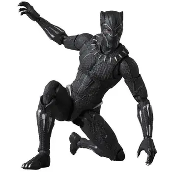 Stebuklas Black Panther Anime Veiksmų Skaičiai Keršytojas Endšpilis PVC Žaislai Kilnojamojo Modelis Ironman Hulk žmogus-Voras Kolektorius Statulėlės Lėlės