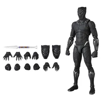 Stebuklas Black Panther Anime Veiksmų Skaičiai Keršytojas Endšpilis PVC Žaislai Kilnojamojo Modelis Ironman Hulk žmogus-Voras Kolektorius Statulėlės Lėlės