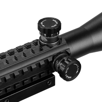 3 -9X40 PVZ Taktinis Riflescope Optika Šautuvas taikymo Sritis Snaiperio Šautuvu Medžioklės Monokliai Tinklelis Akyse Striukės Šautuvas Lauko