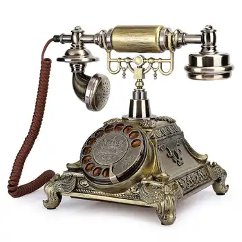 Epoksidinės Dervos Klasikinio Ratas, Rinkimas, Derliaus Archaistic Europos Telefonas Dekoracija Elegantiškas Meno Gyvenimo Derliaus telefono