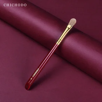 CHICHODO makiažo teptukas-Prabangus Raudona Rožė serija-aukštos kokybės audinės plaukų, akių šešėlių teptukas-kosmetikos priemonė-natūralus plaukų sudaro parkeris