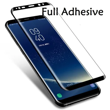 Pastaba 8 S8 Plius 3D Full Klijai Grūdintas Stiklas Samsung Galaxy Note9 S9Plus S10plus S20 Note10 Visą Klijų Screen Protector