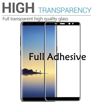 Pastaba 8 S8 Plius 3D Full Klijai Grūdintas Stiklas Samsung Galaxy Note9 S9Plus S10plus S20 Note10 Visą Klijų Screen Protector