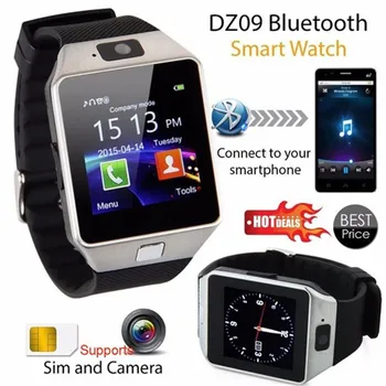 Elektroninių Pažangių DZ09 Smart Sporto Facebook Pedometer Smartwatches LED Vyrams, Moterims, Unisex Dizaino 