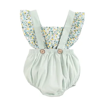 MILANCEL 2021 m. Vasarą Kūdikių Drabužiai Naujagimiams Drabužius Gėlių Kūdikio Mergina Bodysuits Todder apranga