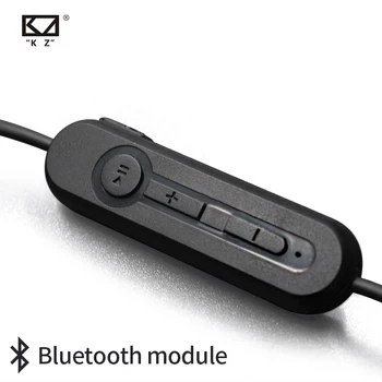 KZ ZST/ZS3/ZS5/AS10/ZS6/ZS10/ZSA/ES4 Bluetooth Kabelis 4.2 Belaidžio Atnaujinti Modulis Nuimamas Laidas Taikoma KZ Originalios Ausines