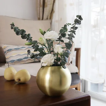 Stalo Vazos Nešiojamų Amatų Nerūdijančio Plieno Gėlių Vazos Šiuolaikinės Mados Papuošalų už Namų ūkio Miegamasis Tiekimo