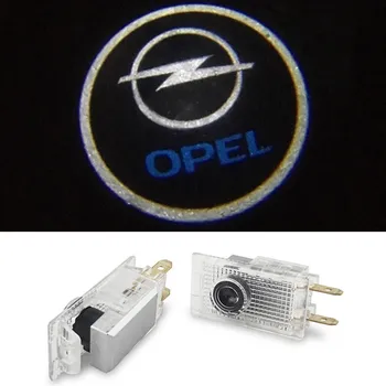 2vnt Automobilių Logotipą, Durų apšvietimas LED Projektorius Mandagumo Vaiduoklis Šešėlis Sveiki atvykę Šviesos Opel Insignia