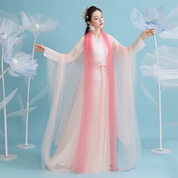 2020 Naujas Hanfu Moterų Kinų Princesė Dress Kinijos Liaudies Šokių Kostiumai Karnavaliniai Kostiumai, Apranga Lady Didelis Plius Dydis SL4144