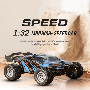 Mini RC Automobilis 1:32 20km/h Didelės Spartos Dual Greičio Reguliavimas Patalpų Professional 