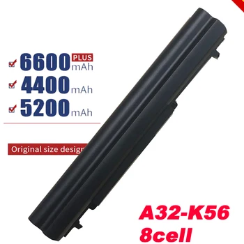 Speciali kaina 8 Ląstelių nešiojamas baterija Asus K46 S56 K56 A41-K56 S46C K56CA K56CM A56C