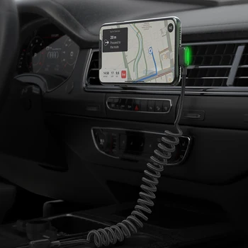 Mcdodo Pavasario usb Kabelis 3A IPhone atvejais, Įkroviklis Duomenų Kabelis Automobilio Stilius Saugojimo Laidą 