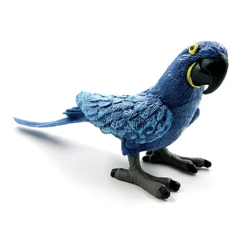 Modeliavimo mini Papūga paukštis Pav Gyvūnų Modelio, statulėlės, namų dekoro miniatiūriniai pasakų sodo puošmena priedai šiuolaikinės statula